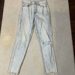 American Eagle Outfitters Blue Straight Leg Jeans
